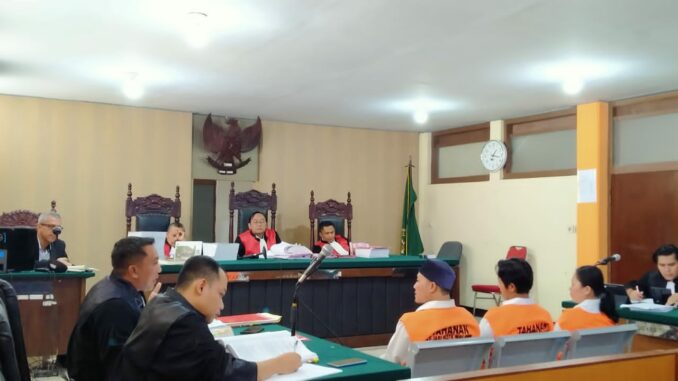 Sidang Dugaan TPPO CPMI Ilegal di PN Malang: Para Terdakwa Mengakui Perbuatannya, Senin (11/8/2025).