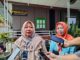 Dina Nuriyati dan Kasi, perwakilan SBMI Pusat saat memberikan keterangan kepada wartawan di PN Malang, Senin (11/8/2025).
