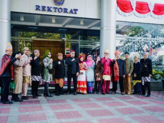 Semarak Kemerdekaan di UMM: Ribuan Baju Adat dan Makanan Daerah Mewarnai Upacara HUT RI ke-80, Minggu 17 Agustus 2025. (ist).