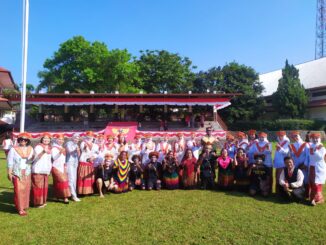 Karangbesuki Gelar Upacara HUT RI ke-80 dengan Semangat Toleransi dan Kebersamaan, Minggu 17 Agustus 2025. (ist).