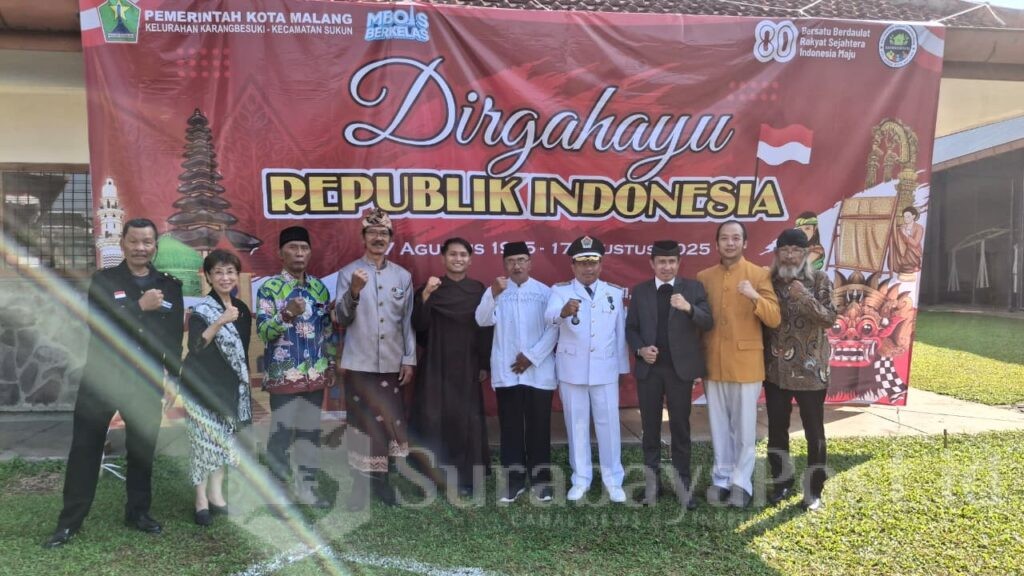 Perayaan proklamasi kemerdekaan Indonesia dengan semangat toleransi merupakan salah satu kegiatan penting di Kelurahan Sadar Kerukunan Karangbesuki