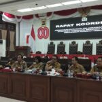 Rakor bersama diRuang Paripurna DPRD Kota Malang bersama perangkat Daerah Terkait tentang SEKOLAH RAKYAT