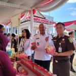 Kejari Kota Malang Gelar Pasar Murah untuk Tekan Inflasi dan Stabilkan Harga Sembako, Rabu (20/8/2025).