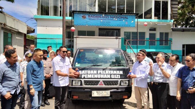 Wali Kota Malang, Wahyu Hidayat Resmikan SPPG Yayasan Kartika Nawa untuk Cegah Stunting, Rabu (20/8/2025).