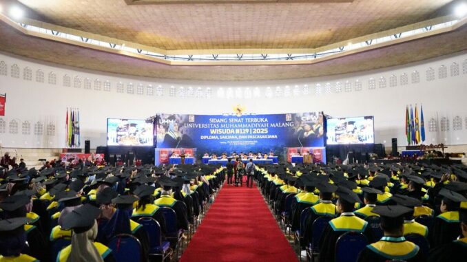 WhatsApp Image 2025-08-28 at 18.10.20 Pesan OJK Pusat untuk Wisudawan UMM, Berdayakan UMKM dan Inovasi Pembiayaan Digital, Kamis 28 Agustus 2025. (ist).