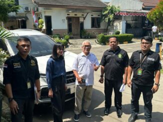 Pengadilan Negeri Cibinong Eksekusi Mobil Wuling Almaz yang Tunggak Angsuran Lebih dari 2 Tahun, Jumat 29 Agustus 2025. (ist).