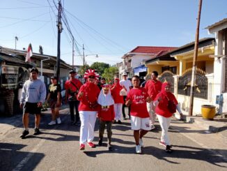 Semarak HUT RI ke-80 di RW 04 Tanjungrejo, Ratusan Warga Ikuti Jalan Sehat, Minggu (7/9/2025) pagi.