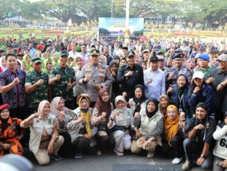 Wali Kota Malang Pimpin Apel Deklarasi Sinergi Ngalam Mbois Guyub Damai untuk Jaga Kondusivitas Kota, Kamis 4 September 2025. (ist).