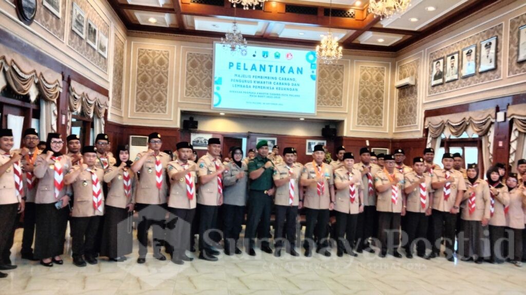 Kwarcab Kota Malang melakukan pelantikan majelis pembimbing cabang dengan menekankan pendidikan karakter anak-anak muda dan pembentukan Perda Pramuka.