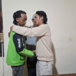 Polsek Sukun Damaikan Kesalahpahaman Jukir dan Ojol. (Foto. Humas Resta).