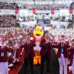 UMM resmi membuka Pesmaba untuk Generasi 2025 yang dimeriahkan dengan kehadiran mahasiswa baru dari berbagai penjuru tanah air dan beberapa mahasiswa asing, Selasa 9 September 2025. (Foto. Humas UMM).