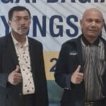 DUKUNGAN: Advokat Pantas Sitindaon bersama Saor Siagian, SH, MH, calon Ketua Umum Peradi RBA. (istimewa).