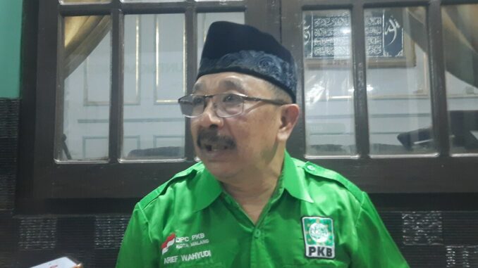 Anggota DPRD Kota Malang dari Fraksi PKB, Arief Wahyudi.