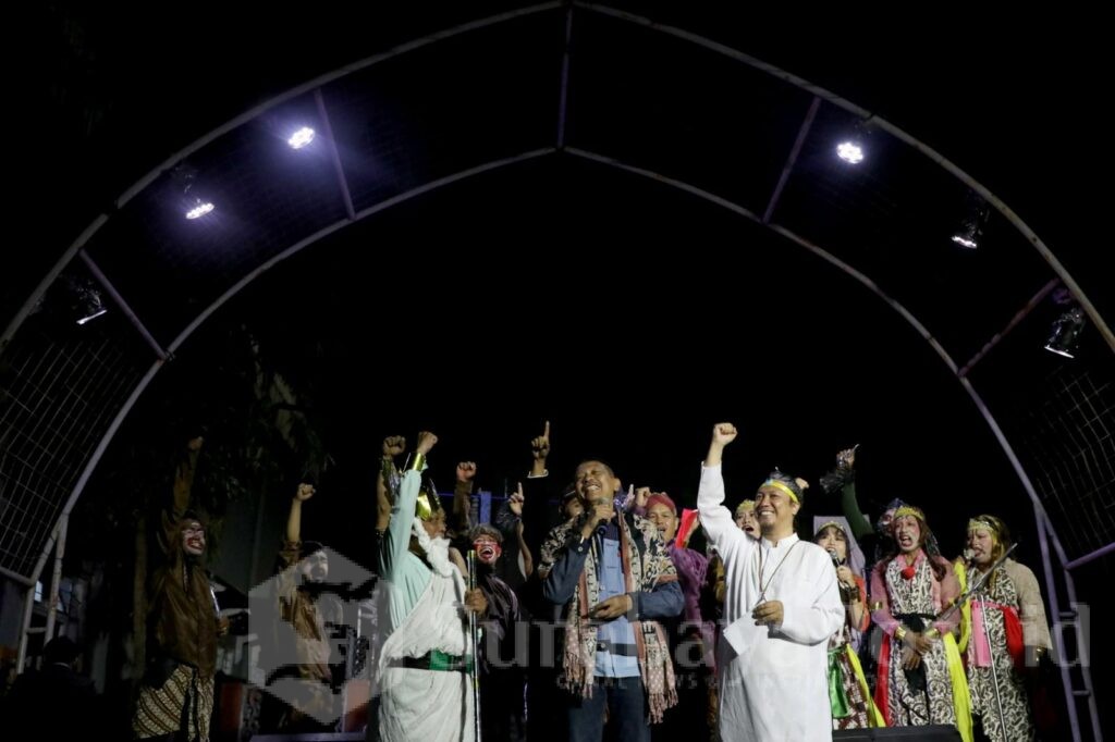 Pawai Budaya Nusantara. (Sumber Prokompim).
