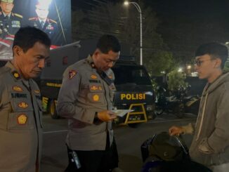 Patroli Siaga Polresta Malang Kota: Tindak Balap Liar dan Knalpot Tidak Sesuai, Jaga Kondusifitas Kota. (Foto. Humas Resta).