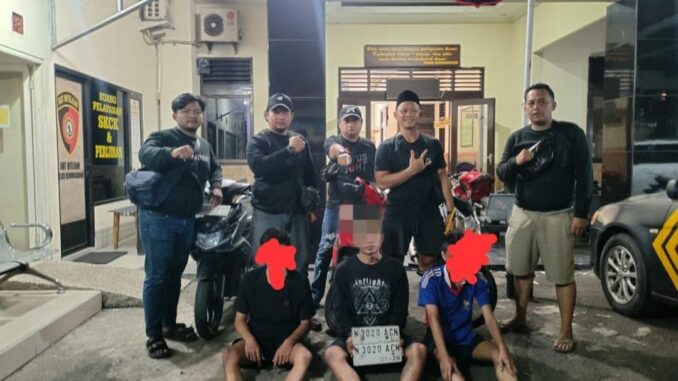 Unit Reskrim Polsek Kedungkandang Bongkar Curanmor, Dua Pelaku Bawah Umur. (ist).