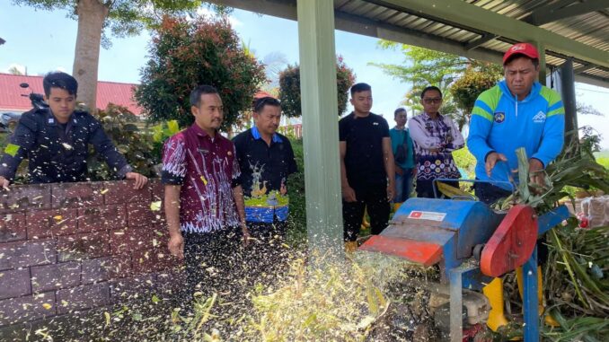 Lapas Kelas 1 Malang Gelar Pelatihan Silase, Wujudkan Kemandirian Peternakan Bagi Warga Binaan. (istimewa).