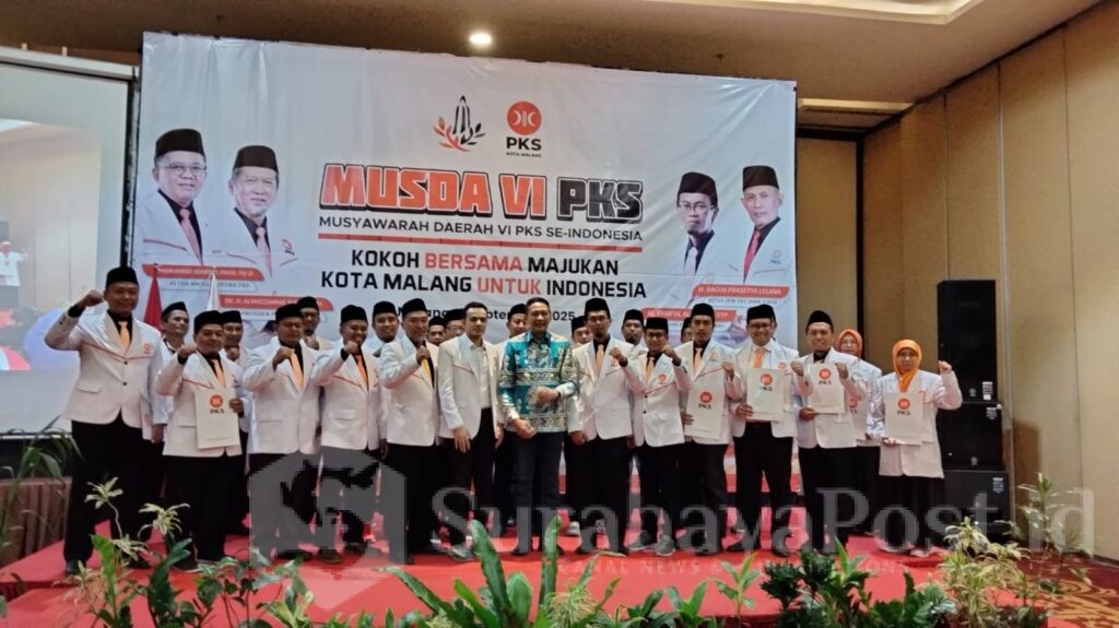 M. Syaiful Alfatah resmi terpilih sebagai Ketua DPD PKS Kota Malang dalam Musda VI yang digelar di Hotel Avent pada Sabtu, 6 September 2025.