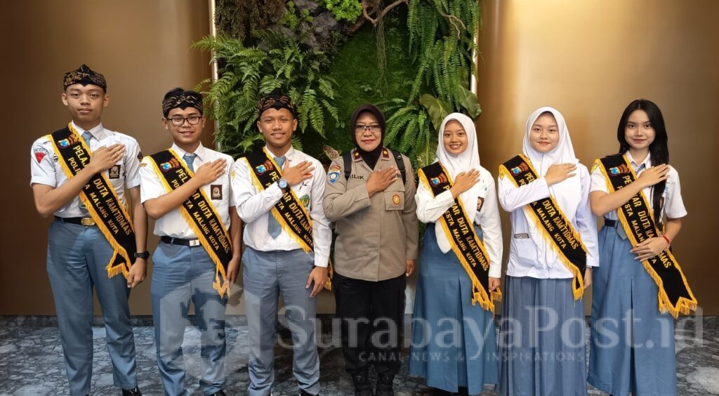 Polresta Malang Kota Berhasil Cetak Pelajar Duta Kamtibmas Berprestasi, Juara II Tingkat Provinsi. (istimewa).