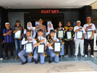 Polresta Malang Kota Beri Penghargaan kepada Tokoh Masyarakat dan Generasi Muda Berprestasi. (ist).