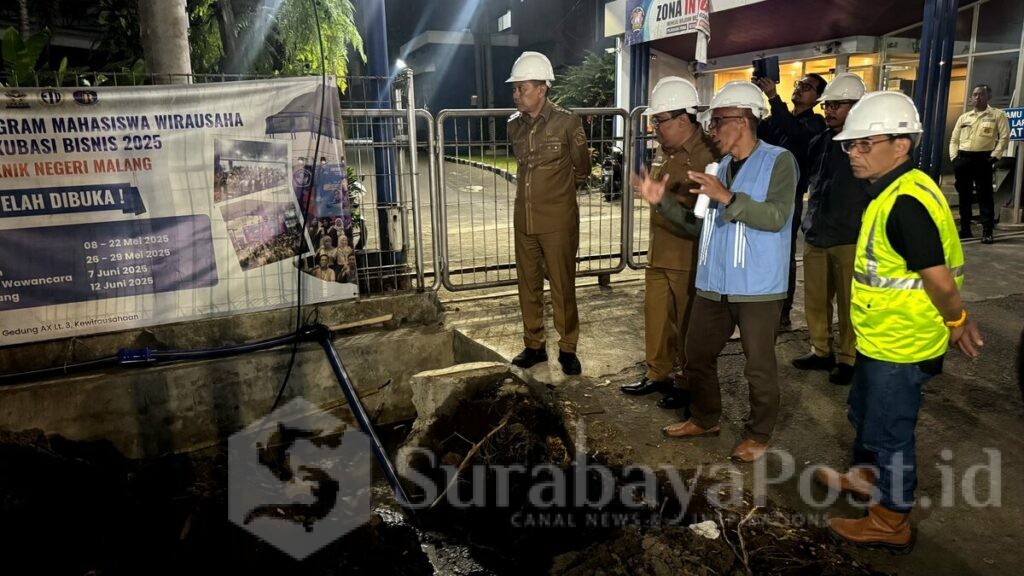 Walikota Malang Tinjau Proyek Drainase Soetta: Ketepatan Waktu Pelaksanaan Diutamakan