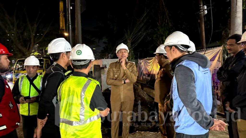 Walikota Malang Tinjau Proyek Drainase Soetta: Ketepatan Waktu Pelaksanaan Diutamakan