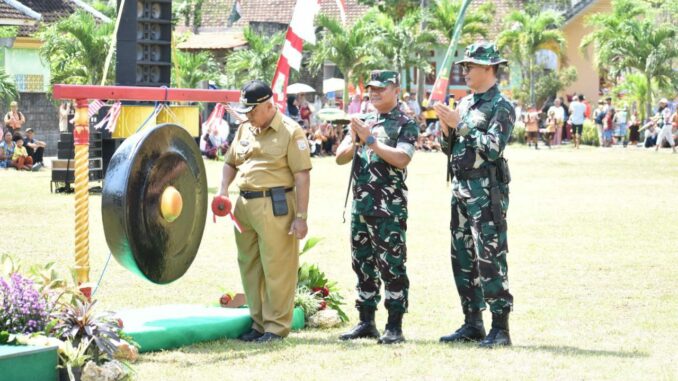 Bupati Malang, HM Sanusi Resmi Buka TMMD ke-126 Kodim 0818/Malang-Batu, Rabu 8 Oktober 2025. (ist).