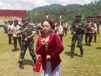 TMMD 126 Lebakharjo Meriahkan dengan Tarian Tradisional yang Memukau. (ist).