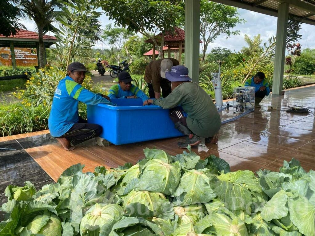 Warga Binaan Lapas Kelas I Malang Kembangkan Teknologi Pertanian Modern dengan Nano Bubble Ozon Generator. (Sumber L'SIMA).