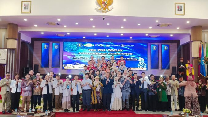WhatsApp Image 2025-10-09 at 17.40.35 UB Jadi Tuan Rumah The 71st TEFLIN International Conference, Bahas Transformasi Pembelajaran Bahasa Inggris di Era AI, Rabu (8/10/2025).