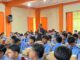 Ustadz Rokhmad, Anggota Dewan Kota Malang Bawa Semangat Anti Rokok di SMK Negeri 10, Rabu 8 Oktober 2025. (ist).