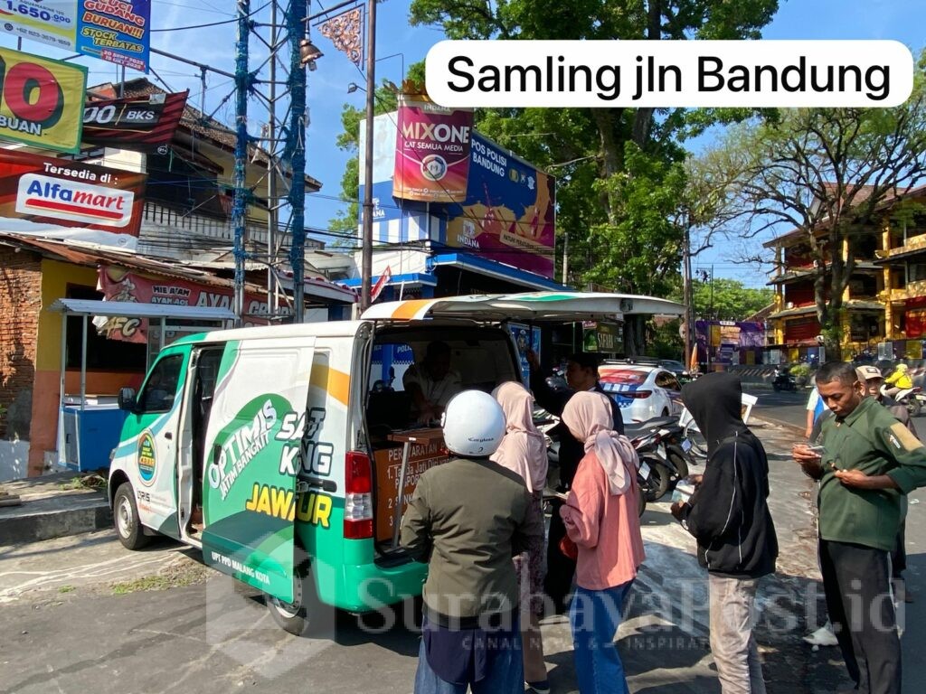 Pelayanan Samsat di Jalan Bandung. (ist).
