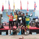 Dhewangga Luhur, berhasil mengharumkan nama Kemenimipas dengan meraih posisi Juara 5 di kelas Master A pada ajang ASEAN Master Downhill 2025. (Sumber L'SIMA).