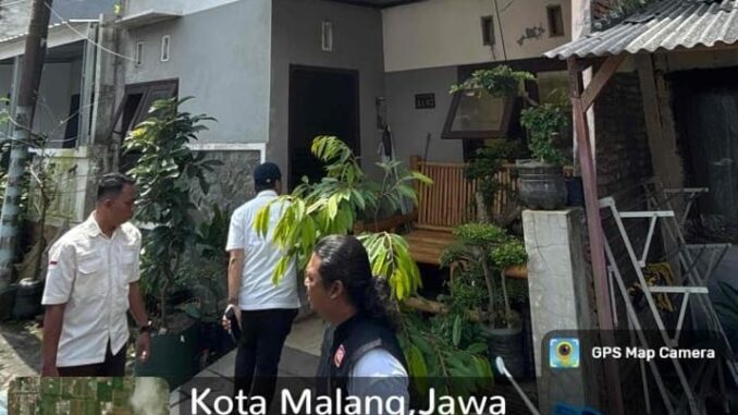 WhatsApp Image 2025-10-15 at 14.01.23 Objek pertama adalah satu bidang tanah dan bangunan berupa rumah dengan luas 60,5 meter persegi, berlokasi di Perumahan Villa Bukit Tidar Kav. A1-067, Kelurahan Merjosari, Kecamatan Lowokwaru, Kota Malang. (ist).