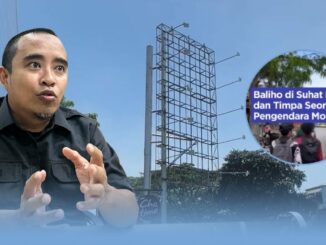 Rendra Masdrajad Safaat, Anggota Dewan Kota Malang Berikan Santunan kepada Korban Tertimpa Baliho di Jalan Sukarno Hatta. (istimewa).