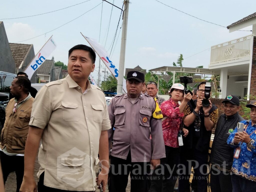 Menteri Maruarar Sirait: Perumahan Rakyat di Jawa Timur Butuh Kredit Murah, Jumat (17/10/2025).