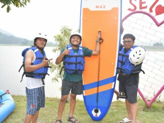 Wisata Olahraga Air Internasional yang berada di Bendungan Selorejo Malang. (ist).