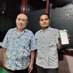 MINTA HUKUM DITEGAKKAN: Otje Suwandito dan Wildan Arif, SH, selaku penasihat hukumnya meminta majelis hakim PN Kepanjen menolak penahanan kota yang diajukan terdakwa VA.