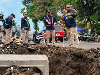 Gangguan Aliran Air Akibat Proyek Drainase, Tugu Tirta Gerak Cepat Lakukan Penanganan