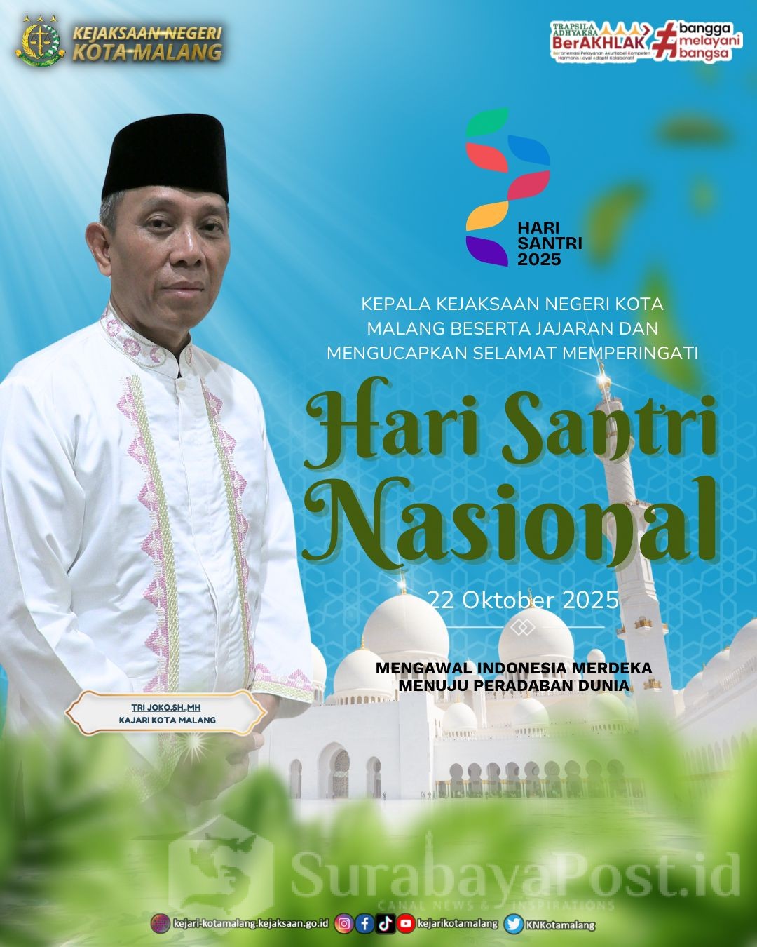 Hari Santri Kejari Kota Malang