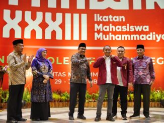 Buka Tanwir XXXIII IMM di UMM, Menteri Bahlil Dorong Pengembangan Etanol sebagai Energi Alternatif untuk Kemandirian Bangsa, Rabu 29 Oktober 2025. (Sumber Humas UMM).