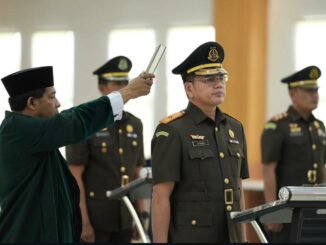 Zuhandi Resmi Dilantik sebagai Wakajati Sulawesi Barat, Kajati: Jabatan adalah Amanah dan Ikrar Suci. (istimewa).