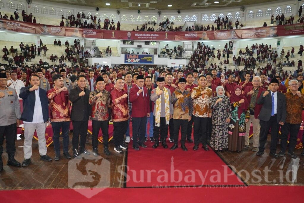 Kehadiran keduanya memberikan pesan kolaboratif kepada para mahasiswa untuk bersinergi dalam membangun bangsa. (Foto: Humas UMM).