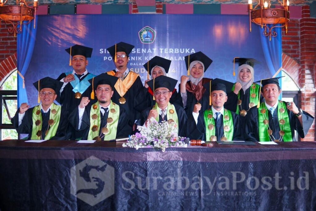 Sidang senat terbuka Politeknik Kota Malang. (ist).