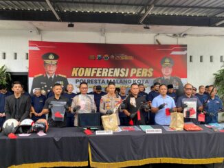 Polresta Malang Kota Ungkap 51 Tersangka dalam Ops Sikat Semeru 2025: Kejahatan Jalanan Berhasil Ditekan, Selasa (11/11/2025).