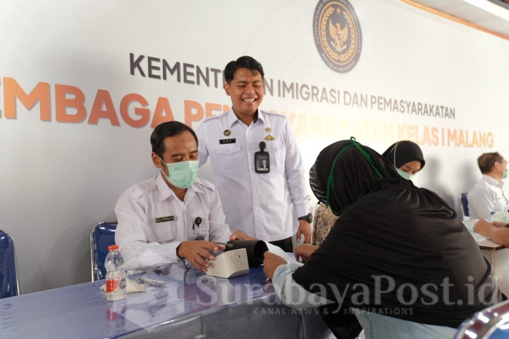 Lapas Kelas 1 Malang Rayakan Hari Bakti Kemenimipas dengan Pelayanan Kesehatan Gratis, Rabu 19 November 2025. (Sumber L'SIMA).