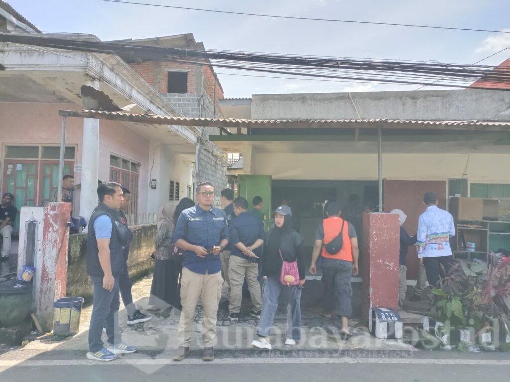 Lokasi objek eksekusi di Jalan Joyo Raharjo