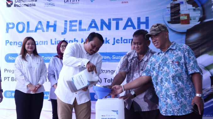 PT BIMA dan BMM Dorong Ekonomi Ramah Lingkungan Lewat Program “Polah Jelantah”. (istimewa).