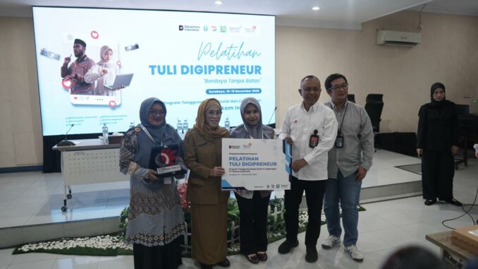 PT Telkom dan BMM Buka Akses Belajar Digital untuk Tingkatkan Penghasilan Teman Tuli. (Foto: istimewa).