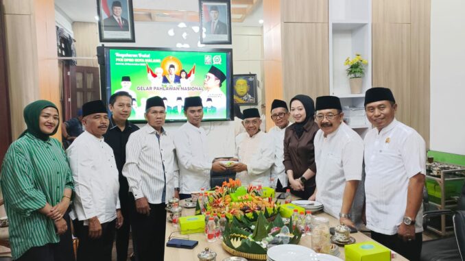 PKB Kota Malang Gelar Tasyakuran untuk 3 Pahlawan Nasional: Mengingat Jejak Perjuangan Gus Dur, Mbah Kholil, dan Marsinah, Jumat (21/11/2025).